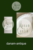 Royal Copenhagen Hvid Svejfet med takket guldkant (Stel 387 / Josephine) Ovalt serveringsfad No 1559