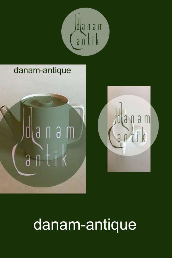 Royal Copenhagen Hvidpot Kaffekande No 6222