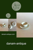 Royal Copenhagen Hvidpot Kaffekop og underkop No 6231