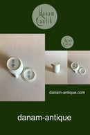 Royal Copenhagen Hvidpot Creamer No 6211 with Lid No 6316