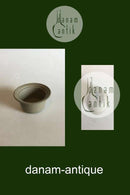 Royal Copenhagen Aluminia Feuertopf Schale. Entworfen von Grethe Meyer Nr. 22512