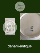 Royal Copenhagen Flora Danica Tallerken med Gennembrudt Kant og Våbenskjold