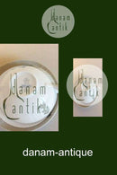 皇家哥本哈根绿花焊制的带手柄布荣杯 编号1872