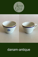 Royal Copenhagen Hotel Espresso stel Kop med Logo uden underkop No 9602