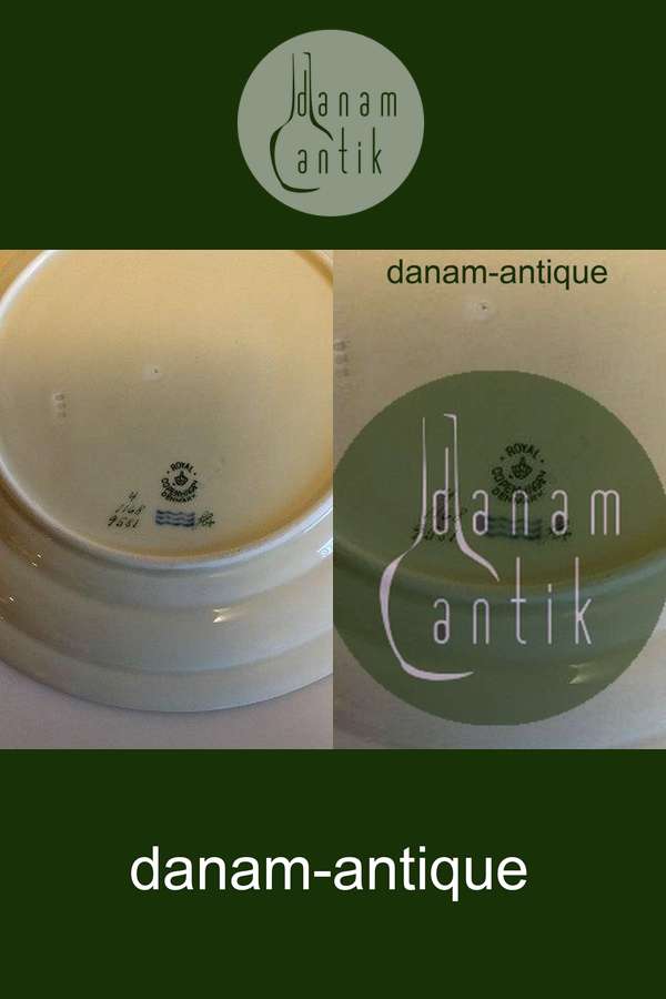 Royal Copenhagen Fish Service No 1168 Dinner Plate No 4/1168/9581