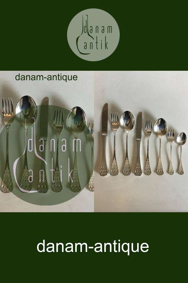 Bjørn Wiinblad Rosenthal Romanze / Romance Sterling Silver Cutlery Set for 6 persons/48件。