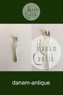 Patricia W&S Sørensen Sølv Pålægsgaffel med Rustfrit stål