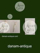 "Tulip" Anton Michelsen Sterling Sølv Kødgaffel