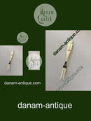 830 Isländische Gabel aus Silber mit Geysir-Motiv