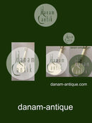 Cohr Sølv Ornamental Serving spade med blomster top