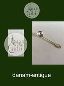 Butterfly Silver Dressing Spoon / Creme Ladle