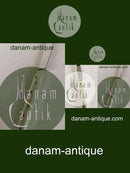 Anton Michelsen Sterling Sølv Barnekniv med Emalje Motiv