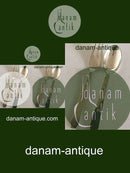 F. Hingelberg Children's Spoon and Fork Set in Sterling Silver