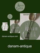 Löffel "Antikes Rokoko" in Silber W &amp; S Sørensen. 20,6 cm L