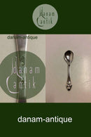 Dansk Sølv sukkerske med rav Grann & Laglye