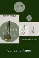 Forgyldt Sukkerske i Sølv og Emalje fra Frigast