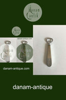 Axel Holm, København Sterling Sølv og Rustfrit Stål Øloplukker