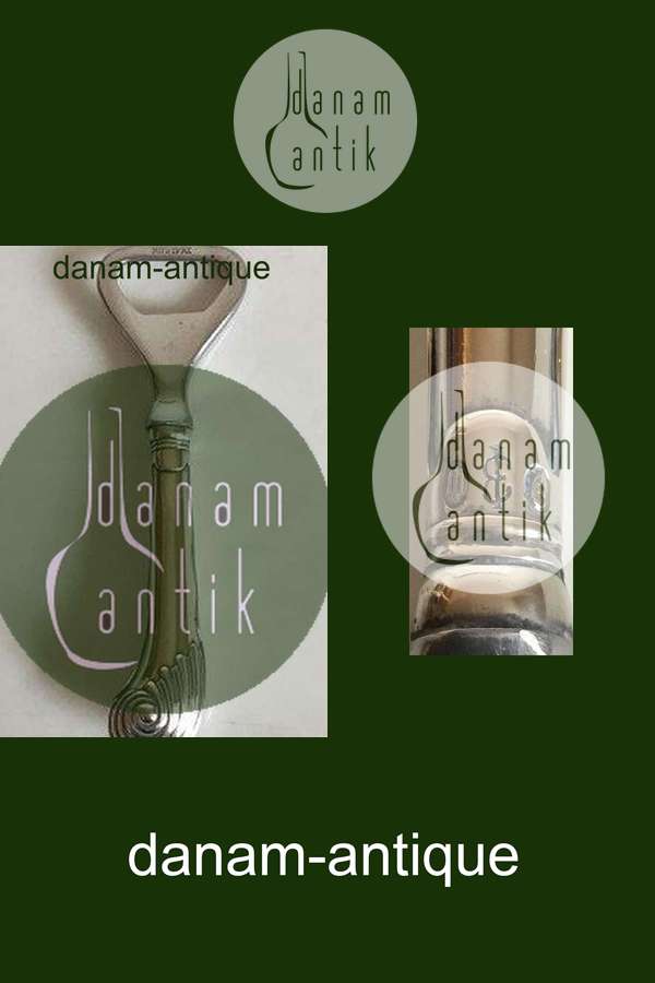 Ernsts sølvvarefabrik Assens Øloplukker i Sølv og Rustfrit Stål