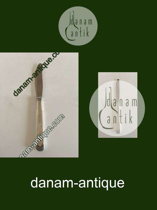 Hans Hansen Arvesølv No. 15 Spisekniv i Sterling Sølv