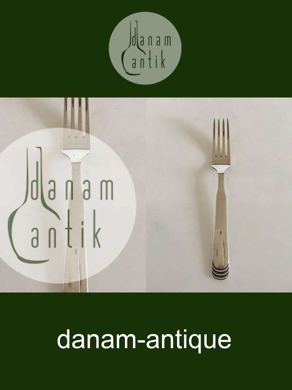 Hans Hansen Arvesølv No. 15. Frokostgaffel I Sterling Sølv