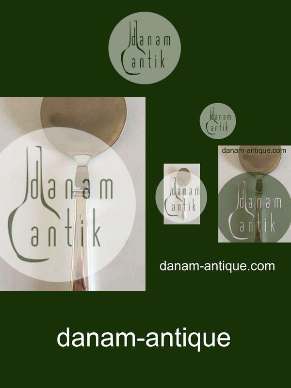 Hans Hansen Arvesølv No 15 Tartelet Spade I Sterling Sølv og Rustfrit Stål