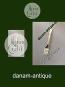 Hans Hansen Sterling Sølv Arvesølv No 12 Salatgaffel