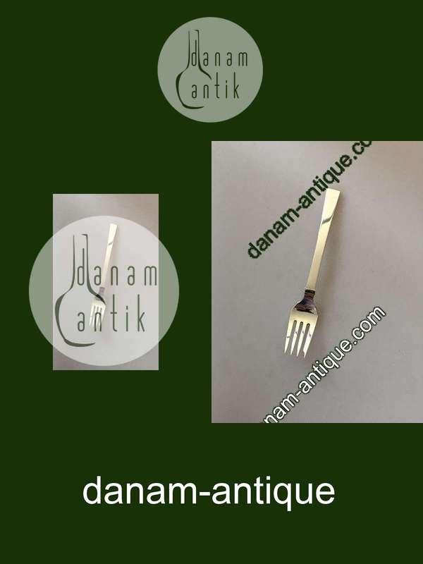 Hans Hansen Sterling Sølv Arvesølv No 12 Salatgaffel