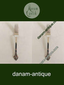 Evald Nielsen No. 2 Frokostgaffel i Sølv