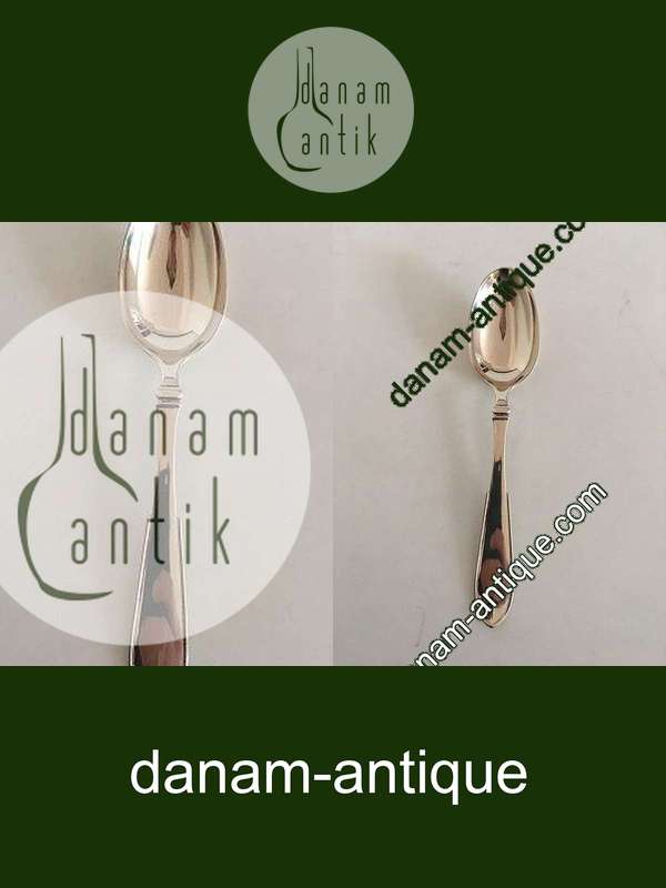 Hans Hansen Silber Dessertlöffel Nr. 1