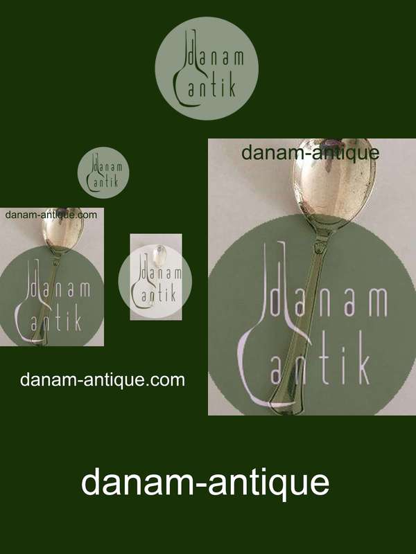 Hans Hansen Arvesølv No. 5 Kompotske i Sterling Sølv