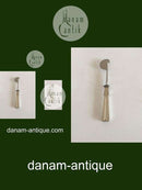 汉斯-汉森（Hans Hansen）传家宝银质7号橙子削皮器，纯银和不锈钢材质。