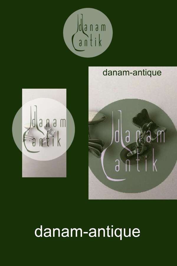 Evald Nielsen Sølv 830S Manchetknapper