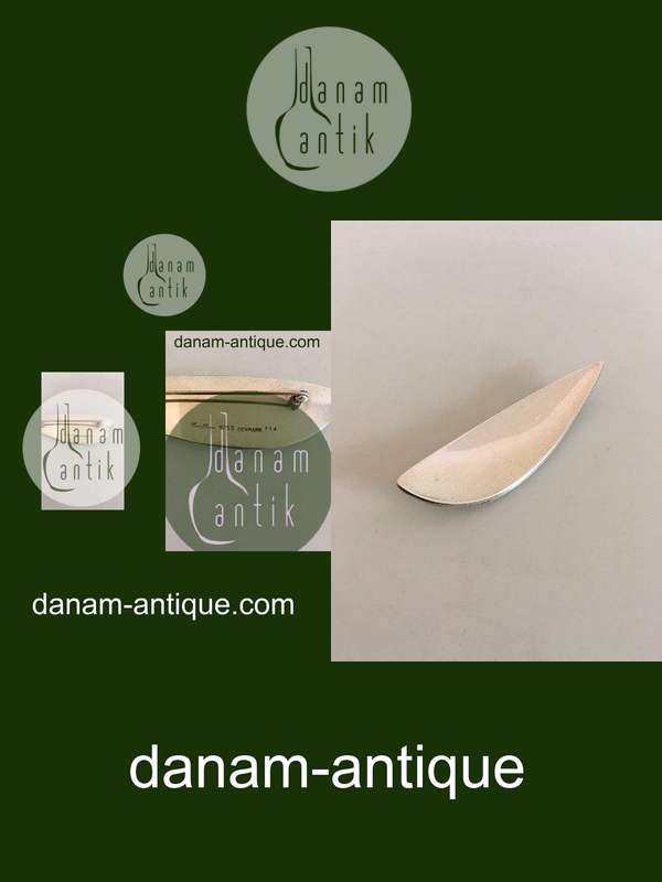 Hans Hansen Sterling Sølv Broche No 114