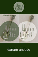 Tyske Sølv ske 800 med Jern kors Tysk Militær