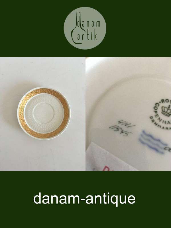 Royal Copenhagen Guld Vifte Underkop No 11545