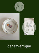 Royal Copenhagen Full Saxon Flower Round Serving Tray No 1563