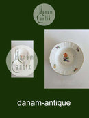 Royal Copenhagen Saksisk Blomst Let Dyb Tallerken No. 1614