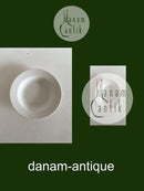 Royal Copenhagen White Half Laced Deep Plate No 604