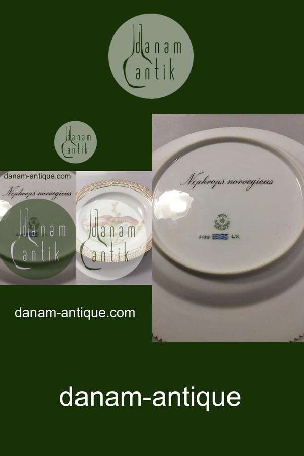 Royal Copenhagen Flora Danica Fisketallerken No 19/3549