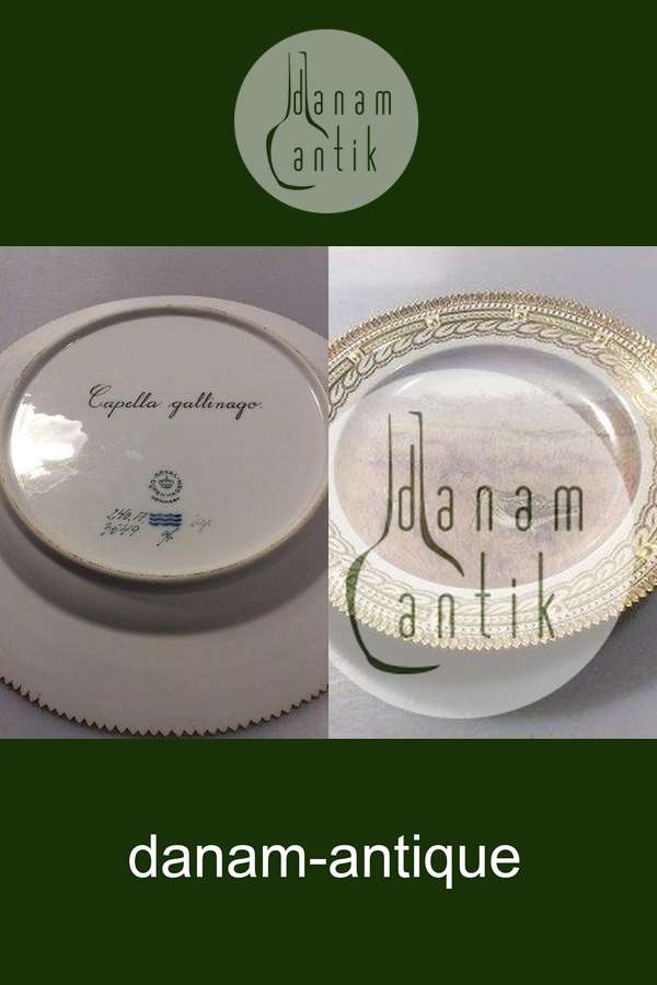 Royal Copenhagen Flora Danica Fugletallerken No 240A/3549