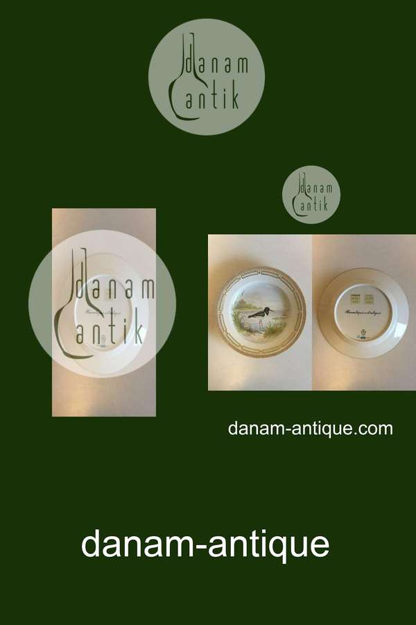 Royal Copenhagen Flora Danica Fuglestel Middagstallerken No. 240/3549