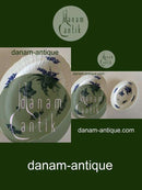 Royal Copenhagen Blaue Blume geschweißte ovale Schale Nr. 1555