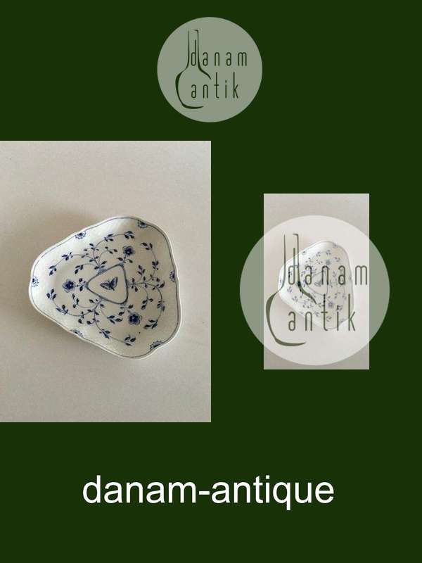 Bing og Grøndahl Sommerfugl Trekantet Fad No. 40