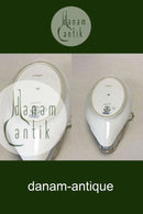 Royal Copenhagen Stel nr. 117 Art Nouveau med gulddekoration Sovseskål