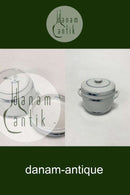 Royal Copenhagen Gemina Bowl with Lid, Round No 14625-29