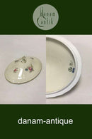 Royal Copenhagen Frijsenborg Oval lid No 1702