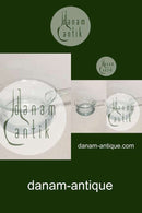 Holmegaard Glasskål med håndtag