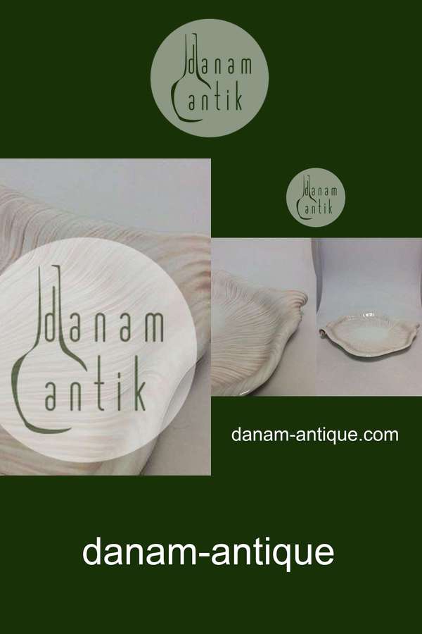 Royal Copenhagen Rosa / Pink Konkylie Stort Serveringsfad No 379 / 14177