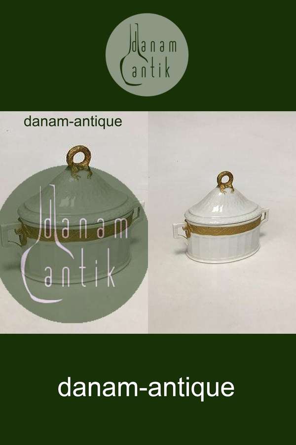 Royal Copenhagen Guld Vifte Sukkerskål No 11544