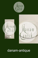 Royal Copenhagen Tradition Hvid Halvblonde m. Guld Salattallerken No. 573